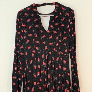 Free People Floral Print Dress Size Small